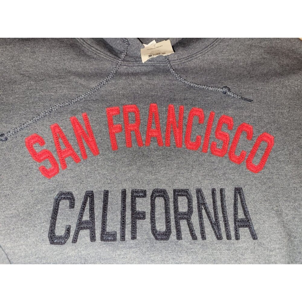 San Francisco California Sweatshirt Hoodie, Pocket Souvenir NWT Large Unisex